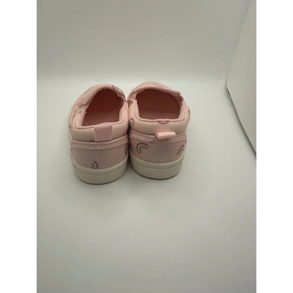 Baby Gap Disney Rainbow‎ Slip On Shoes Pink Size 5 Toddler